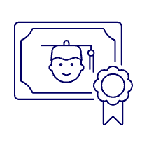 Diploma Graduate 1 Illustration from UX Line Set