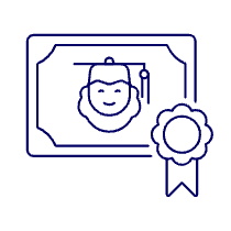 Diploma Graduate 4 Illustration from UX Line Set