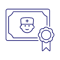 Diploma Nurse 1 Illustration from UX Line Set