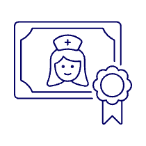 Diploma Nurse 6 Illustration from UX Line Set