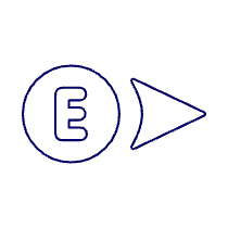 East Direction Illustration from UX Line Set