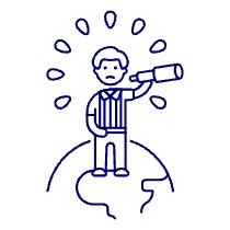 Lost In World 1 Illustration from UX Line Set