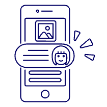 Phone Comment Image 2 4 Illustration from UX Line Set