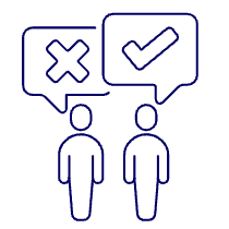 User Discuss 2 Illustration from UX Line Set