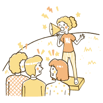 Megaphone 2 Illustration from Djakarta Set