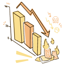 Business Graph Illustration from Djakarta Set