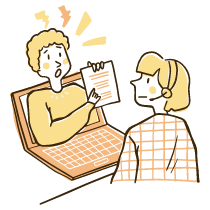 Digital Customer Service 2 Illustration from Djakarta Set