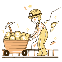 Bitcoin Mining 1 Illustration from Djakarta Set