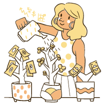 Inversting Illustration from Djakarta Set