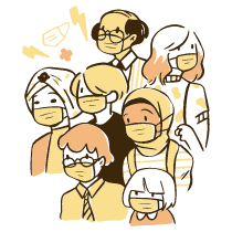 Mask Uses 2 Illustration from Djakarta Set