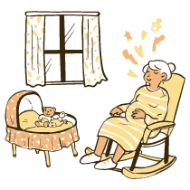Pregnancy Illustration from Djakarta Set