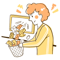 Delete illustration - Free transparent PNG, SVG. No Sign up needed.