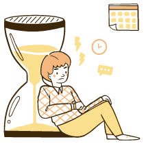Waiting Illustration from Djakarta Set