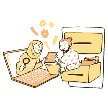 SEO Illustration from Djakarta Set