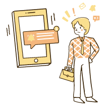 Receive A Notification Illustration from Djakarta Set