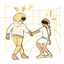Virtual Tour Illustration from Djakarta Set