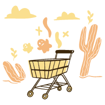 Abandoned Cart Illustration from Djakarta Set