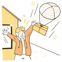 Order Delivered Illustration from Djakarta Set