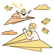 Shipping Illustration from Djakarta Set