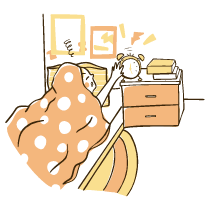 Alarm Ringing Illustration from Djakarta Set
