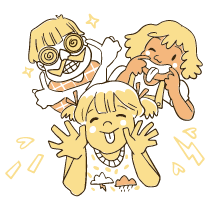 Being Silly Crazy Illustration from Djakarta Set