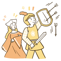 Protect Someone Illustration from Djakarta Set