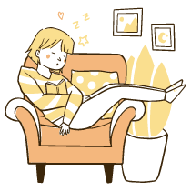 Rest Nap Illustration from Djakarta Set
