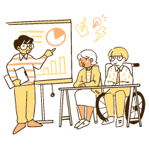 Training Employees illustration - Free transparent PNG, SVG. No Sign up needed.