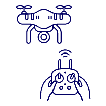 Drone Controller 1 Illustration from UX Line Set