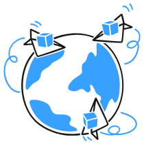 International Shipping 1 Illustration from Brooklyn Set