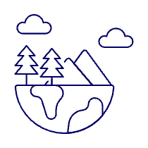 Earth Ecosystem Illustration from UX Line Set