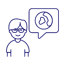 Earth Talk 2 Illustration from UX Line Set