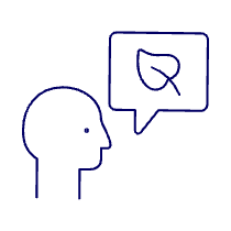 Eco Speech 1 Illustration from UX Line Set