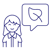 Eco Talk 4 Illustration from UX Line Set
