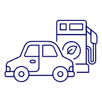 Green Energy Car Illustration from UX Line Set