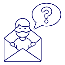 Email Help 1 Illustration from UX Line Set