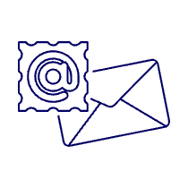 Email Address 3 Illustration from UX Line Set