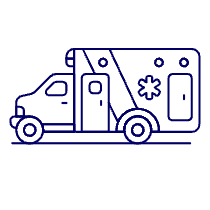 Ambulance 2 Illustration from UX Line Set
