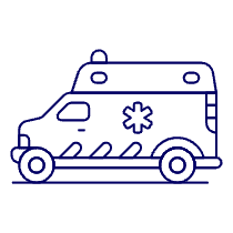 Ambulance 3 Illustration from UX Line Set