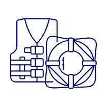 Lifesaver Illustration from UX Line Set