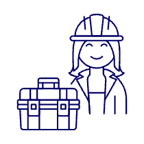 Engineer Toolbox 2 Illustration from UX Line Set
