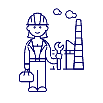 Factory Engineer 2 Illustration from UX Line Set
