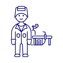 Welding Station 1 Illustration from UX Line Set