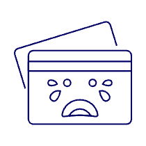 Credit Card Cry 2 Illustration from UX Line Set
