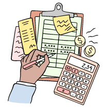 Accountant 3 Illustration from Bruxelles Set