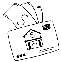 Bank Account Illustration from Milano Set