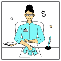 Banker Illustration from London Set