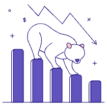 Bear Market 3 Illustration from Bangalore - Pro Set