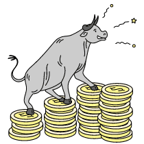 Bull Market 3 Illustration from Bruxelles Set