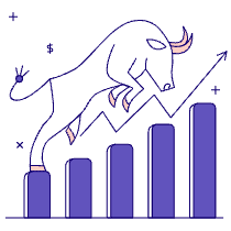 Bull Market 3 Illustration from Bangalore - Pro Set